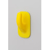Safe, self-adhesive wall hook