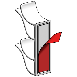 Wieszak na grzebienie