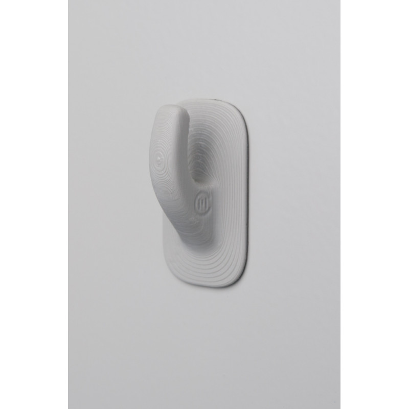 Safe, self-adhesive wall hook