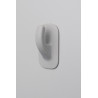Safe, self-adhesive wall hook