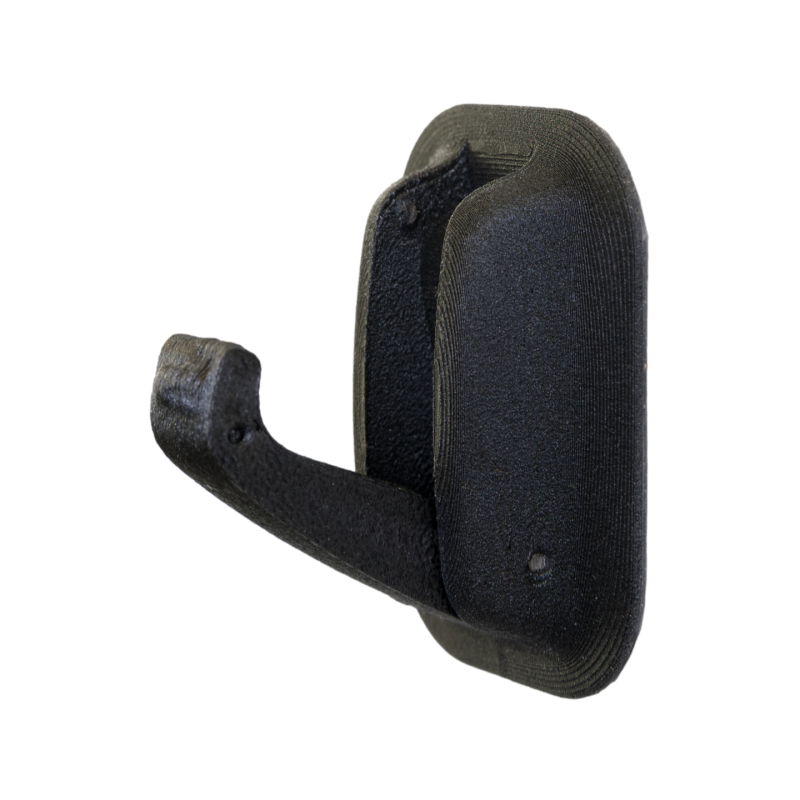 Karbonowy haczyk składany - otwarty