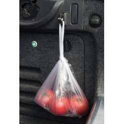 Carbon foldable hook for a car trunk or camper
