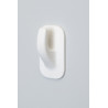 Safe, self-adhesive wall hook