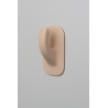 Safe, self-adhesive wall hook