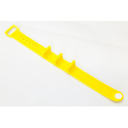 Żółta opaska rozprostowana