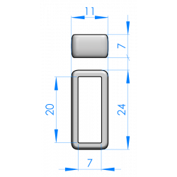Szlufki do paska zegarkowego